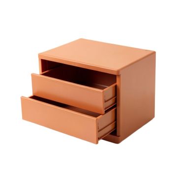 Glen Brook Small-Parts Storage Drawer Cabinet - Terracotta