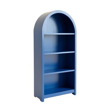 Summit Bridge Freestanding Bookcase - Blue