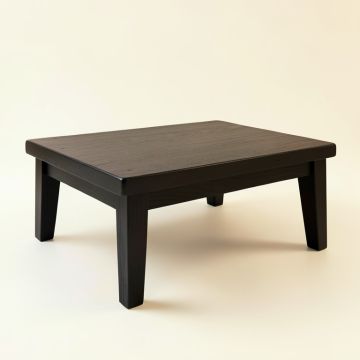 Glen Crest Coffee Table - Black (synthetic illustration; no displayed measurements)
