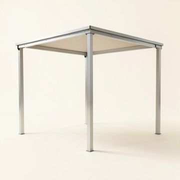 Santorini 10 Ft. W X 10 Ft. D Vinyl Pergola (synthetic illustration; no displayed measurements)