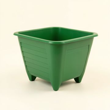 Ridge Bend Empty Raised Planter - Green (synthetic illustration; no displayed measurements)