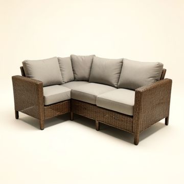 Dudziak Patio Sectional With Cushions (synthetic illustration; no displayed measurements)