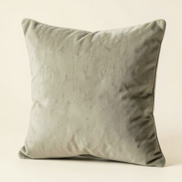Norris Plush Velvet Throw Pillow (synthetic illustration; no displayed measurements)