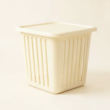 Dune Brook Laundry Hamper - Ivory (synthetic illustration; no displayed measurements)