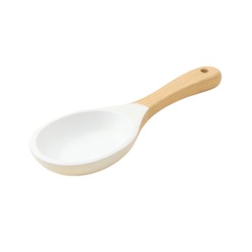 Spruce Arc Cooking Spoon - White