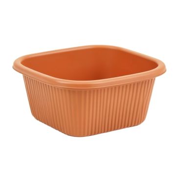 Heath Canyon Empty Storage Basket - Terracotta