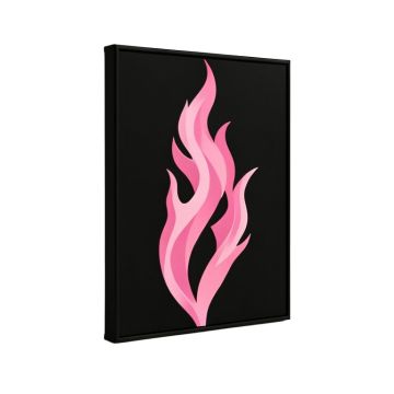 The Morphism Of Fire - Picture Frame Graphic Art Print On Canvas