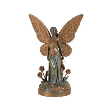Hirsche Fairy Garden Metal Statue