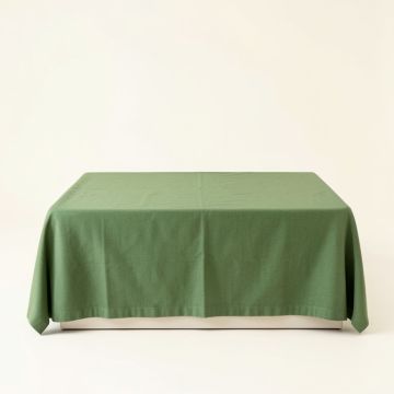 Wren Bridge Flat Bed Sheet - Green (synthetic illustration; no displayed measurements)