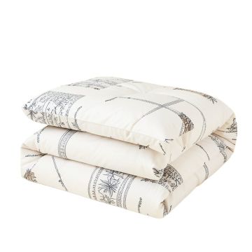 Cainhoe 7 Piece Printed Seersucker Comforter Set
