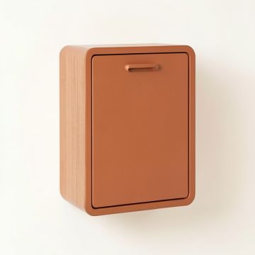 Moss Bridge Wall-Mounted Laundry Cabinet - Terracotta (synthetic illustration; no displayed measurements)