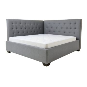 Sadler Tufted Upholstered Platform Bed