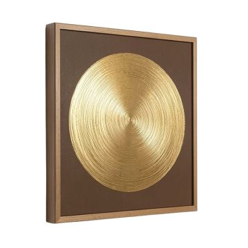 Golden Circle Painting Print