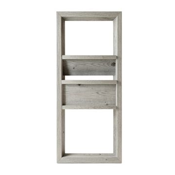 Lake Bend Empty Vertical Garden Frame - Gray