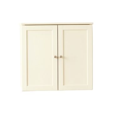 Moss Bluff Wall-Mounted Entry Cabinet - Cream