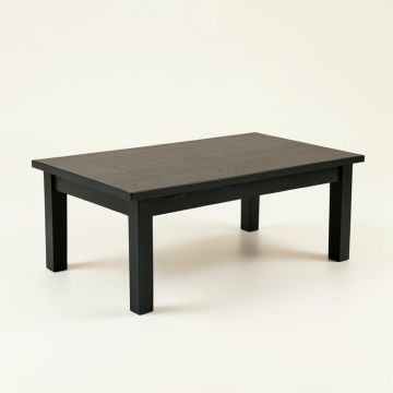 Wren Falls Coffee Table - Black (synthetic illustration; no displayed measurements)