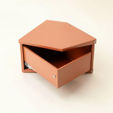 Holly Bluff Under-Desk Drawer Unit - Terracotta (synthetic illustration; no displayed measurements)