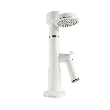 Mp1 Wall Mount Diveter/Thermostatic Shower Faucet With Rain Shower Head And Hand Shower