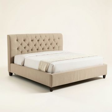 Aonan Tufted Upholstered Standard Bed (synthetic illustration; no displayed measurements)