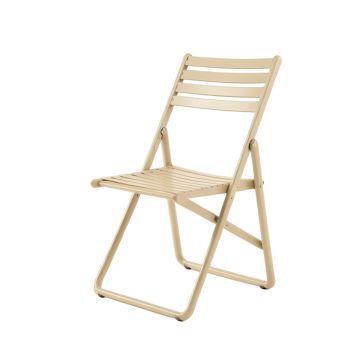Meadow Crossing Folding Outdoor Chair - Beige