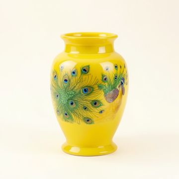 Sille Peacock Porcelain Temple Jars (synthetic illustration; no displayed measurements)