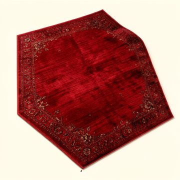 Fabron Power Loom Red Rug (synthetic illustration; no displayed measurements)