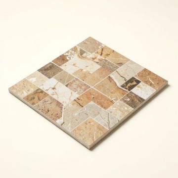 Salvador 6.38 '' X 12.88 '' Beveled Porcelain Mosaic Sheet Floor Use Tile (synthetic illustration; no displayed measurements)