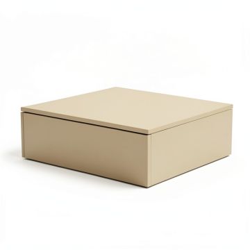 Hill Dale Desktop Monitor Riser - Beige (synthetic illustration; no displayed measurements)