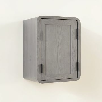 Briar Dale Wall-Mounted Laundry Cabinet - Gray (synthetic illustration; no displayed measurements)
