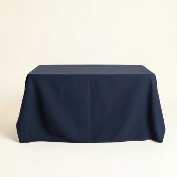 Wren Brook Flat Bed Sheet - Navy (synthetic illustration; no displayed measurements)
