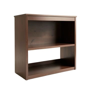Prepac Fremont Full/Queen Bookcase Headboard In Espresso (synthetic illustration; no displayed measurements)