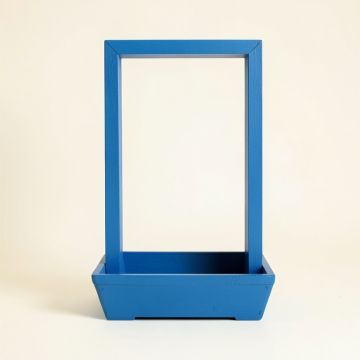 Slate Crest Empty Vertical Garden Frame - Blue (synthetic illustration; no displayed measurements)