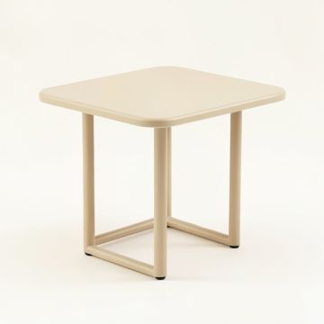 Field Canyon Compact Balcony Table - Beige (synthetic illustration; no displayed measurements)