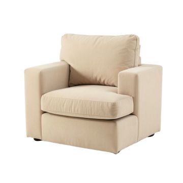Hill Bluff Upholstered Armchair - Beige