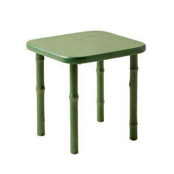 Stone Arc Compact Balcony Table - Green