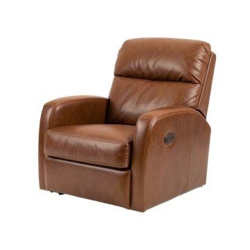 30.7 '' Wide Faux Leather Power Glider Standard Recliner