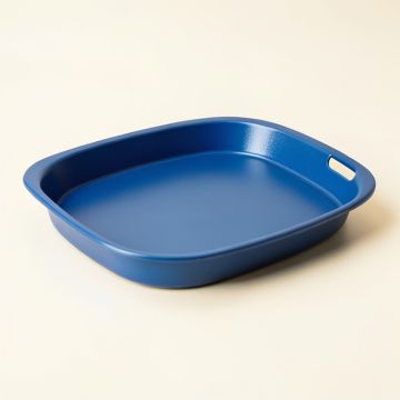Summit Bluff Serving Tray - Blue (synthetic illustration; no displayed measurements)