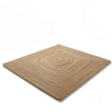Bromsgrove Braided Tan Indoor / Outdoor Rug (synthetic illustration; no displayed measurements)