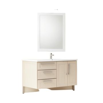 Angelize 16 '' Single Wall-Mounted Bathroom Vanity Set