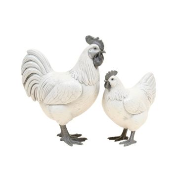 2 Piece Rosenbaum Rooster And Hen Set