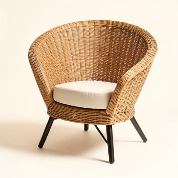 Kylah 26 '' Wide Papasan Chair (synthetic illustration; no displayed measurements)