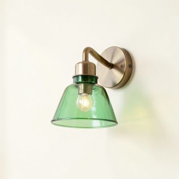 Aspen Arc Wall Sconce Mounted On A Plain Wall (synthetic illustration; no displayed measurements)