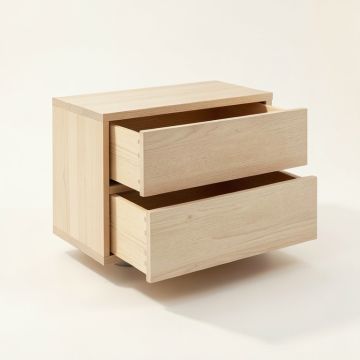 Rowan Bridge Under-Desk Drawer Unit - Beige (synthetic illustration; no displayed measurements)