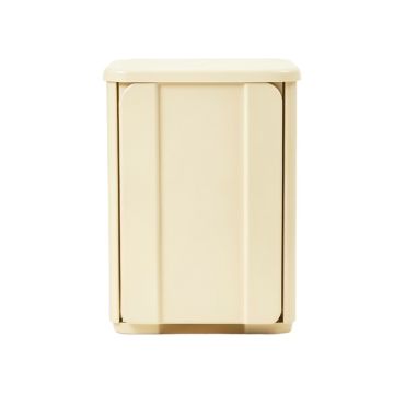 Linden Bluff Narrow Outdoor Storage Bench - Cream