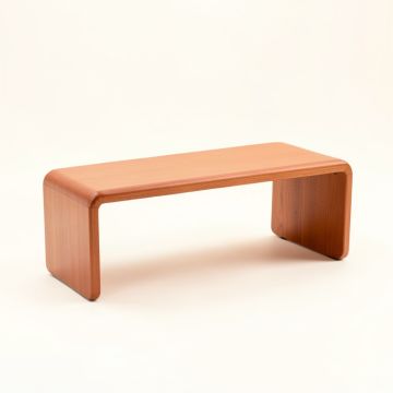 Holly Falls Indoor Bench - Terracotta (synthetic illustration; no displayed measurements)