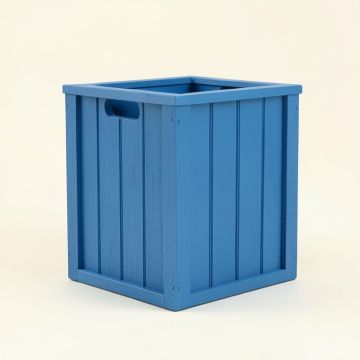Willow Crossing Closed Outdoor Storage Box - Blue (synthetic illustration; no displayed measurements)