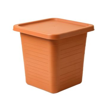 Holly Bridge Laundry Hamper - Terracotta