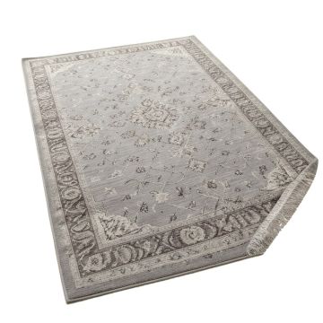 Bowles Oriental Gray Area Rug