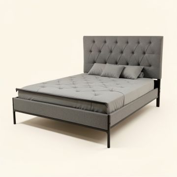 Kinzie Tufted Upholstered Standard Bed (synthetic illustration; no displayed measurements)