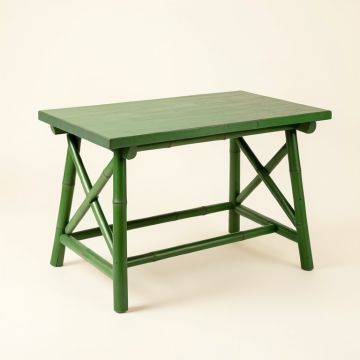Birch Dell Empty Workshop Workbench - Green (synthetic illustration; no displayed measurements)